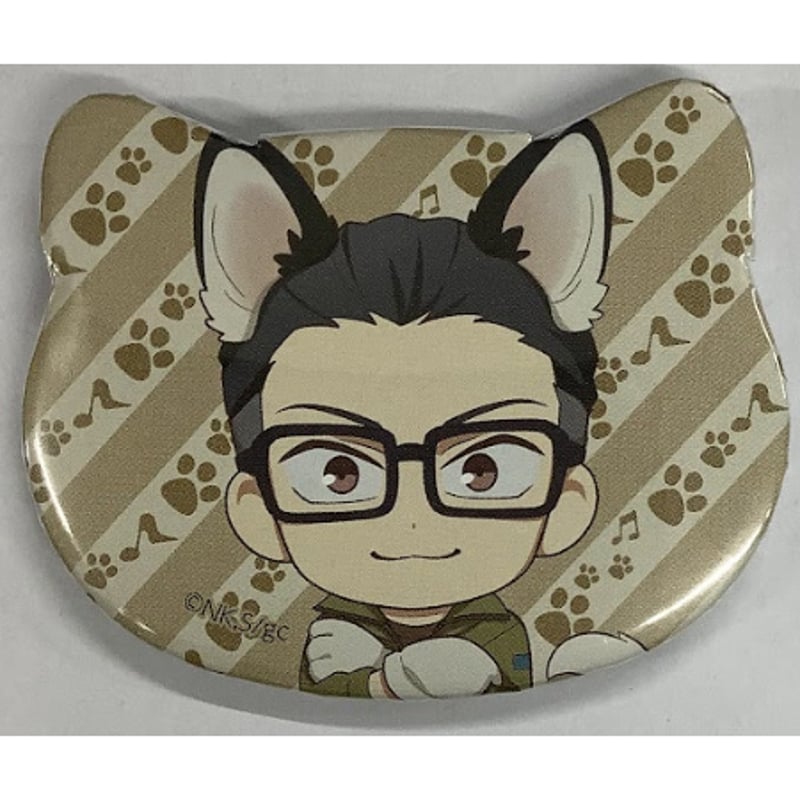 キヅナツキ 『映画 ギヴン 海へ』 ナンジャタウン ねこ型 缶バッジ