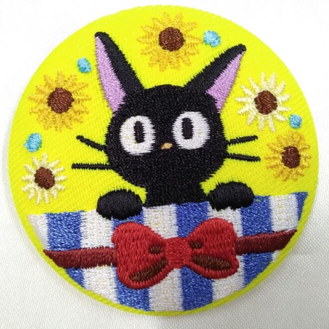 ジブリ】ジジ 刺繍ブローチ | K-BOOKS 池袋 2次元グッズ通販