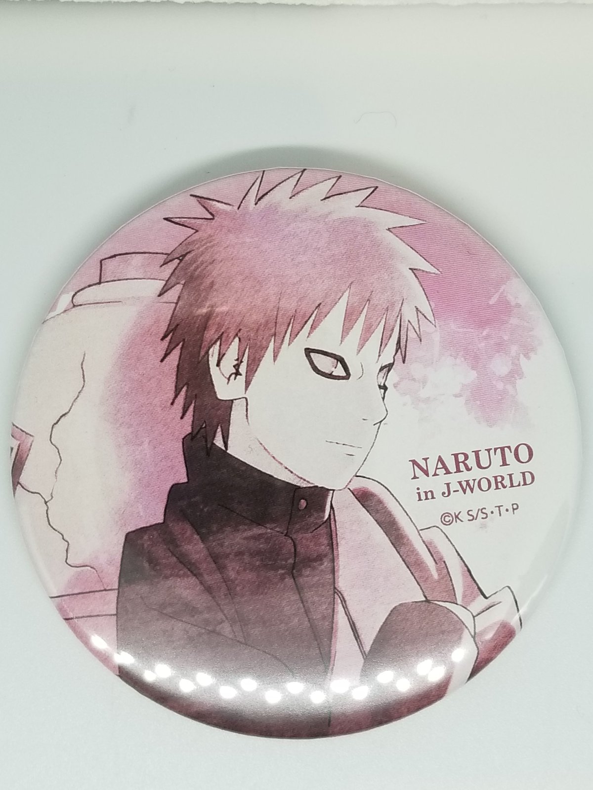 NARUTO 我愛羅 75mm缶バッジ | K-BOOKS 池袋 2次元グッズ通販