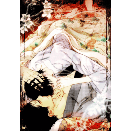 笠井あゆみ　『媚薬展』　イラストカード　【BLグッズ】