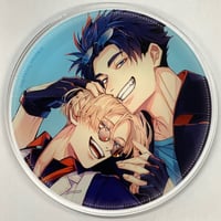 ワンルームエンジェル はらだ カフェ 特典 コースター ステッカー 天使 幸紀 はらだ 『ワンルームエンジェル』 マンガ展 ステッカー 幸紀【BL