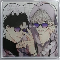 Hiカロリー『愛の温度を教えてよ』 ホーリンラブブックス　アクリルコースター 【BLグッズ】