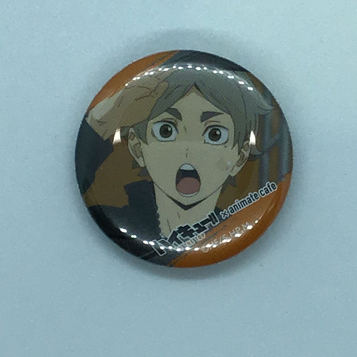 ハイキュー!! 菅原 孝支 缶バッジ TO THE TOP ver. | K-BOOKS