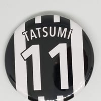 【キズ有】ホイッスル！TATSUMI 11背番号缶バッジ