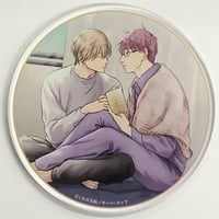ギヴン 上ノ山立夏 原画 缶バッジ Lerche 3点 キヅナツキ 『ギヴン』 上ノ山立夏 Lerche 原画缶バッジ【BL