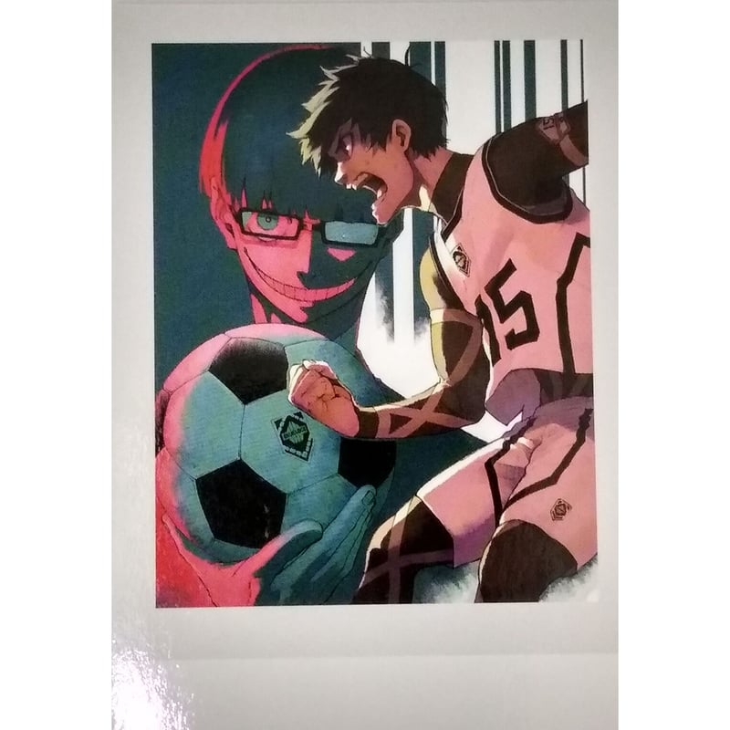 ブルーロック 潔 世一 ＆ 絵心 甚八 シークレットモノクロカード | K