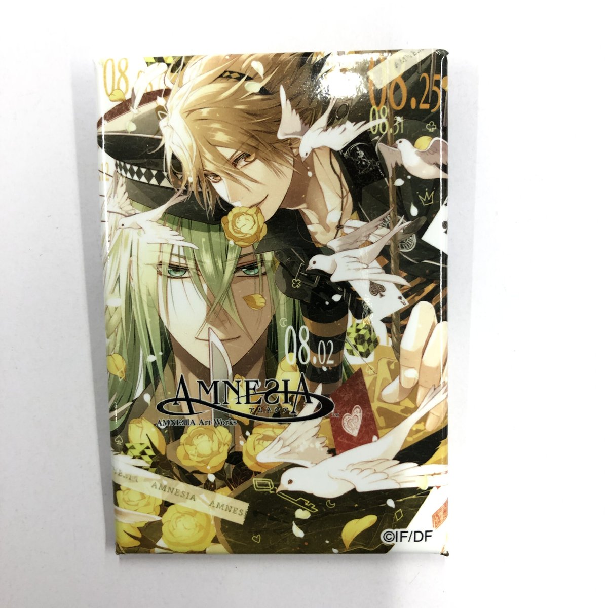AMNESIA ウキョウ トーマ オトメイト書影缶バッジ2021 autumn