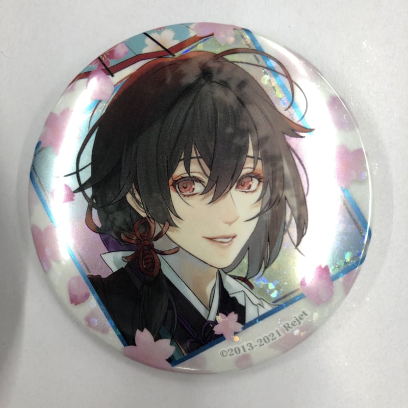 剣が君 鷺原左京 ビッグ缶バッジ 剣君 ホロ