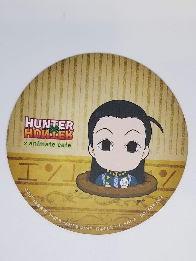 HUNTER×HUNTER イルミ アニメイトカフェ アクリルコースター 特典 HUNTER×HUNTER イルミ 特典コースター | K-BOOKS 池袋 2次元グッズ通販
