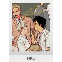 「はらだ個展 東京ハッピークソライフサード」　チェキ風 カード【BLグッズ】