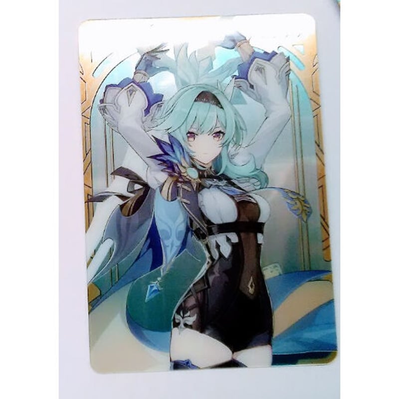 原神 エウルア メタルカード 原神 エウルア メタルカード エウルア】七聖召喚キャラカード