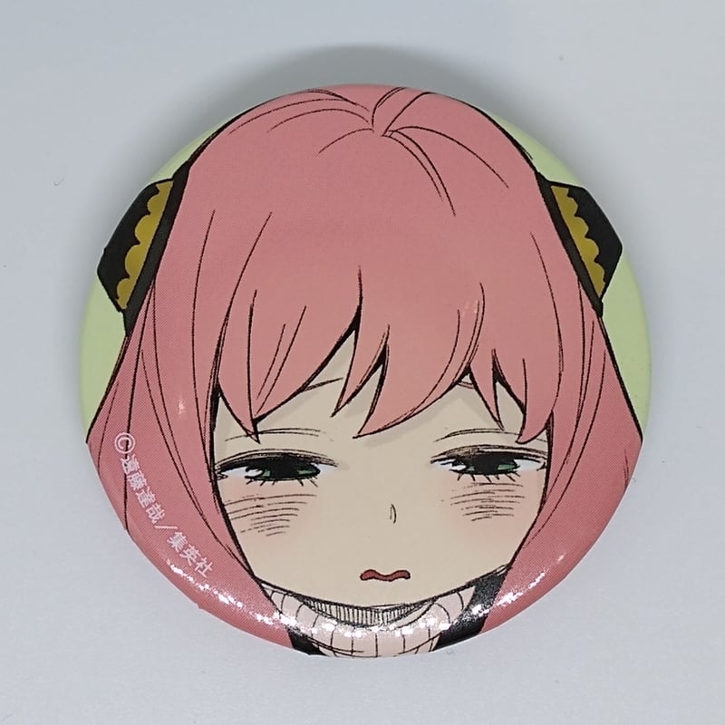 SPY×FAMILY アーニャ・フォージャー アーニャ表情缶バッジ | K-BOOKS