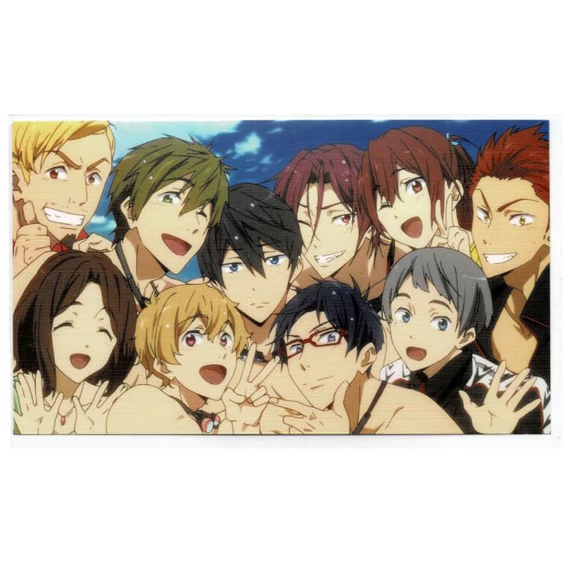 Free!」Blu-ray&DVD vol.6初回特典 特製エンドカード絵柄ポスト Free!」Blu-ray&DVD vol.6初回特典 特製エンドカード絵柄ポスト