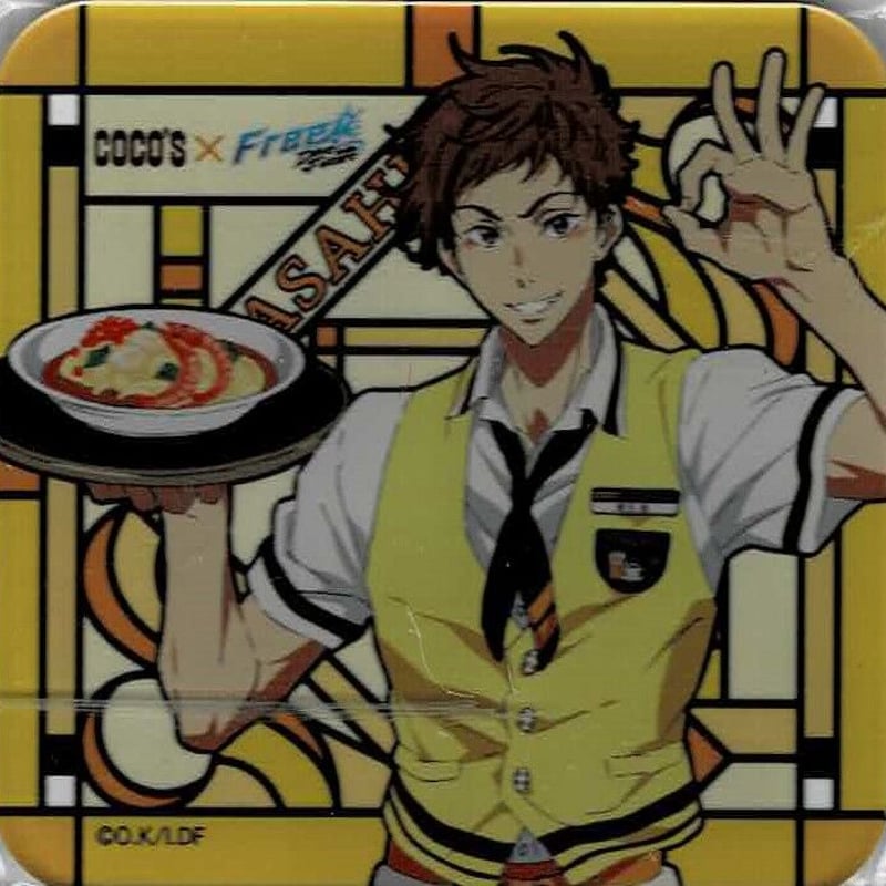 Free! ココス　アクリルコースター Amazon.co.jp: Free ココス コラボ クリアファイルアクリル