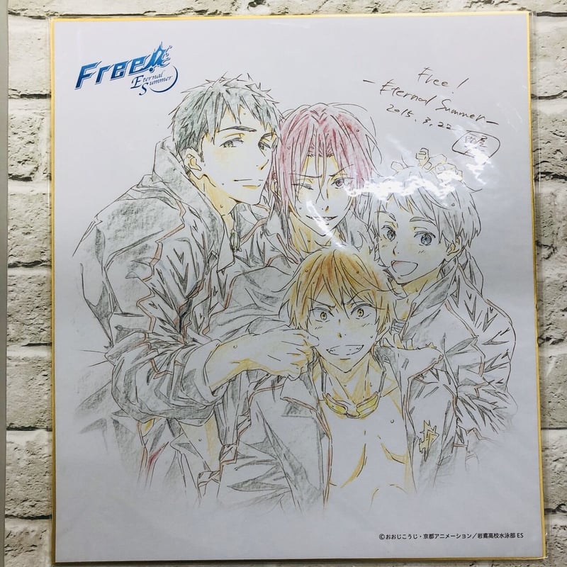 単品】Free! 複製原画色紙 | K-BOOKS 池袋 ２次元グッズ通販