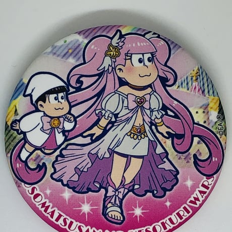 おそ松さん トド松 缶バッジ　魔法少女(覚醒)