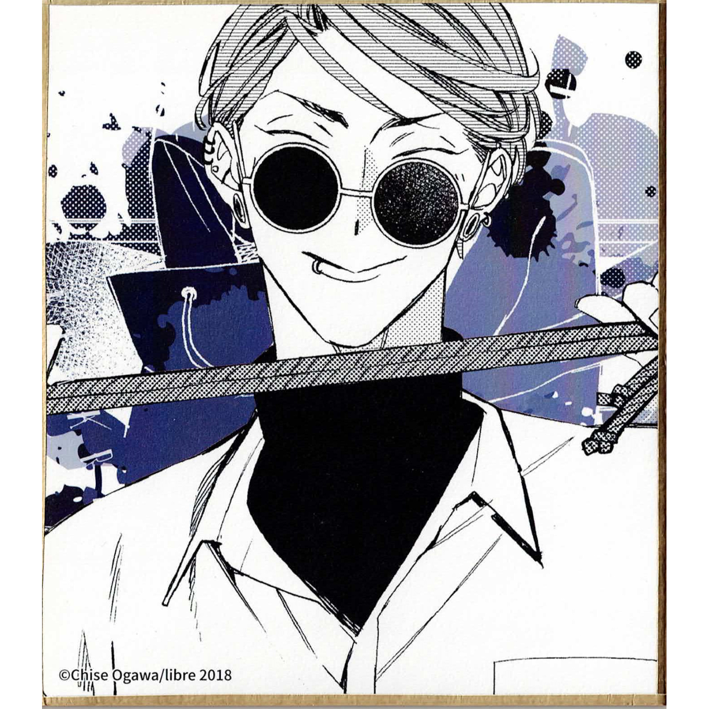 古川慎 サイン色紙 カーストヘヴン 仙崎 original