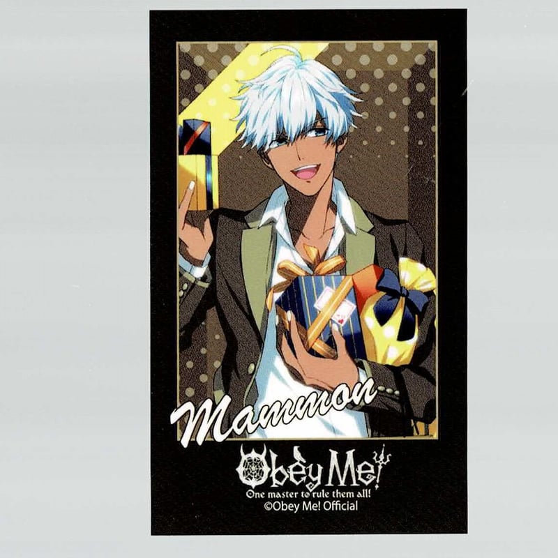 Obey Me！ マモン カード | K-BOOKS 池袋 ２次元グッズ通販