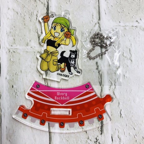荒川弘 / 鋼の錬金術師　ウィンリィ・ロックベル　錬成アクリルキーホルダー