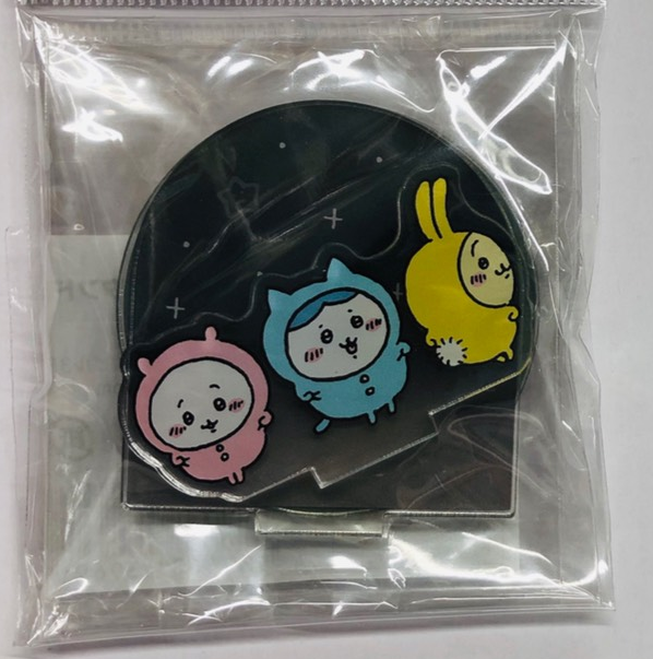 ナガノ 『ちいかわ』 なかよしおでかけプチアクリルスタンド (よるのお