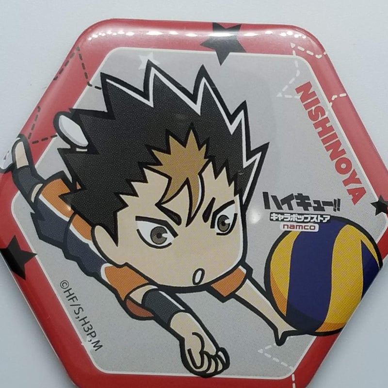 ハイキュー!! キャラポップストア〜集え！ 最強選手たち!!～缶バッジ西谷夕