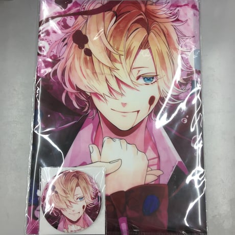 逆巻カナト ディアラバ スクエア缶バッジ 小森ユイ セット DIABOLIK LOVERS 小森ユイ 75mmビッグ缶バッジ 通常④ 6点