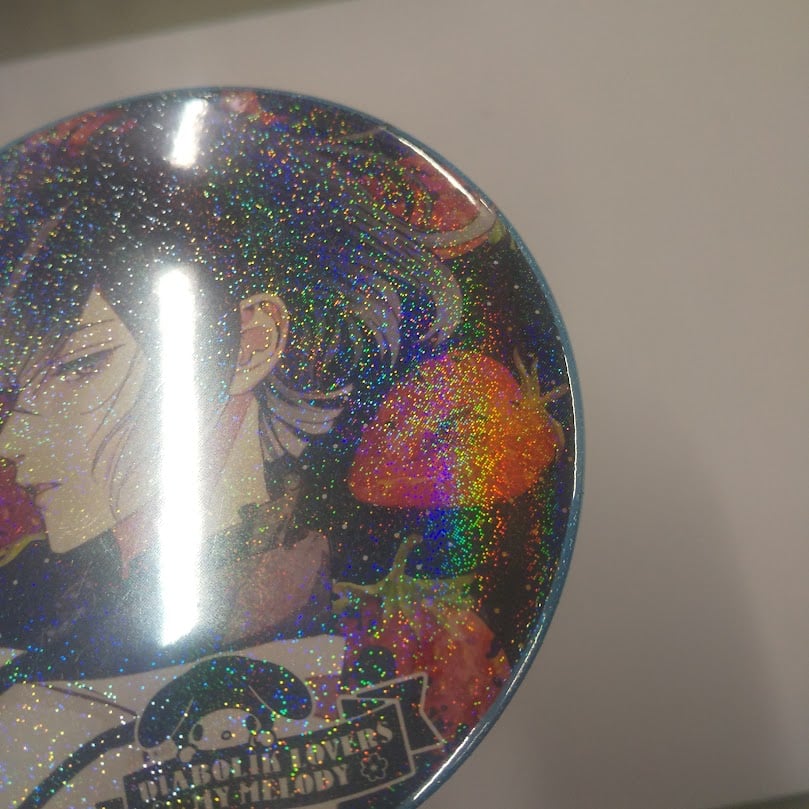 イタミ有・裏サビ有】DIABOLIK LOVERS 無神アズサ 缶バッジ | K