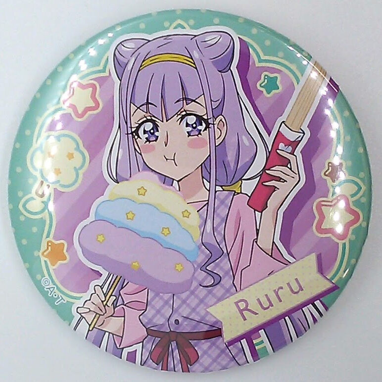 HUGっと!プリキュア ルールー・アムール 缶バッジ HUGっと！プリキュア ルールー・アムール プリキュアランド 第6弾
