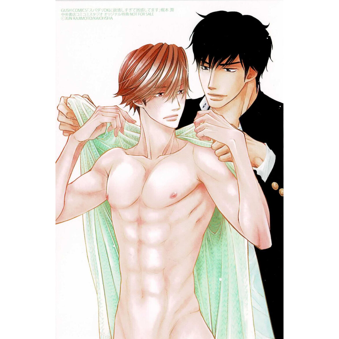 間橋香織　エロ 梶本潤『スパダリDKに欲情しすぎて困惑してます』 コミコミスタジオ特典 イラストカード【BLグ...