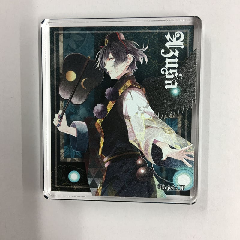ディアラバ DIABOLIKLOVERS アクリルブロック 缶バッジ アズサ 【公式