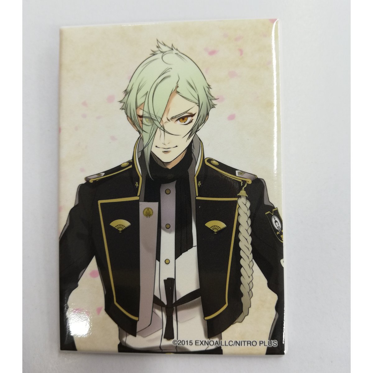 刀剣乱舞　スクエア缶バッジ　跪坐　膝丸 刀剣乱舞 膝丸 スクエア缶バッジコレクション 跪坐 | K-BOOKS 池袋 2