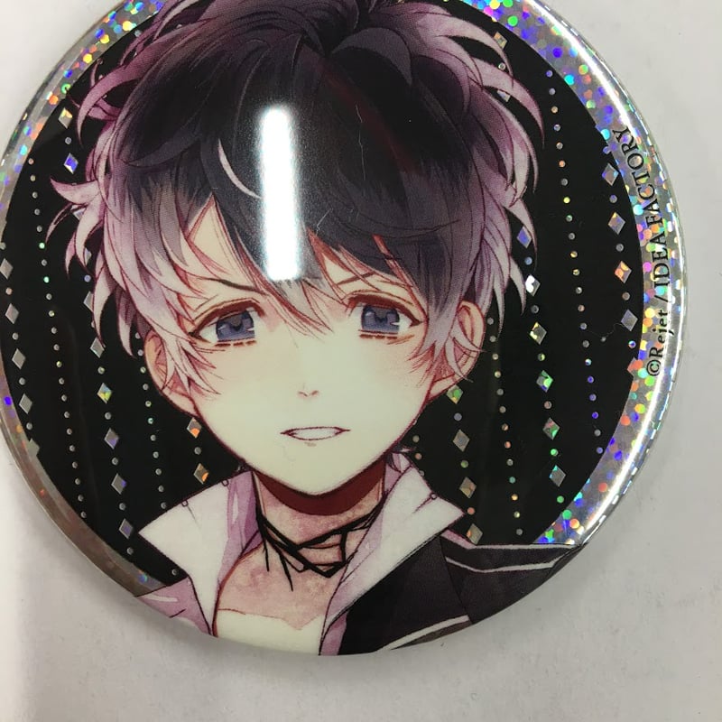 イタミ有・裏サビ有】DIABOLIK LOVERS 無神ルキ 缶バッジ | K