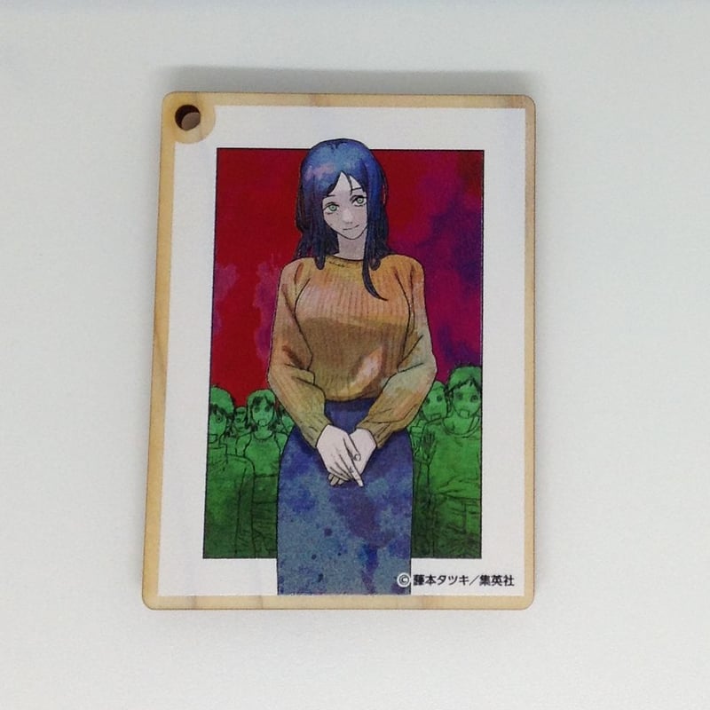 チェンソーマン　アニメイトカフェ　木製キーホルダー　アクリルバッジ チェンソーマン レゼ 木製キーホルダー アニメイトカフェ コラボ