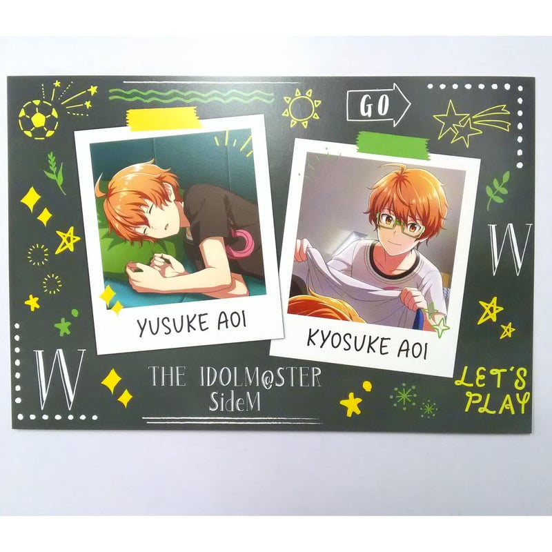 アイドルマスターSideM W ポストカード | K-BOOKS 池袋 2次元グッズ通販