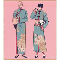 夏野寛子 『25時、赤坂で』  onBLUE Book Fair & Drink Stand　色紙【BLグッズ】