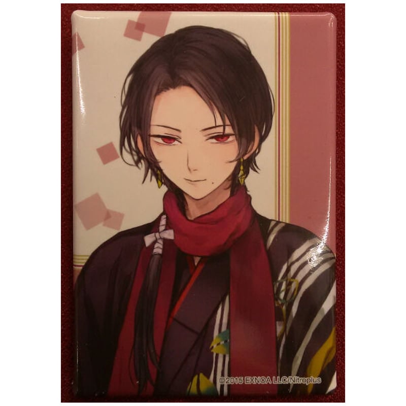 イタミ有】刀剣乱舞 スクエア缶バッジコレクション 加州清光 | K-BOOKS