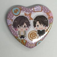 ヘタリア イタリア(猫) アニメイトカフェ コマ型 アクリルバッジ | K