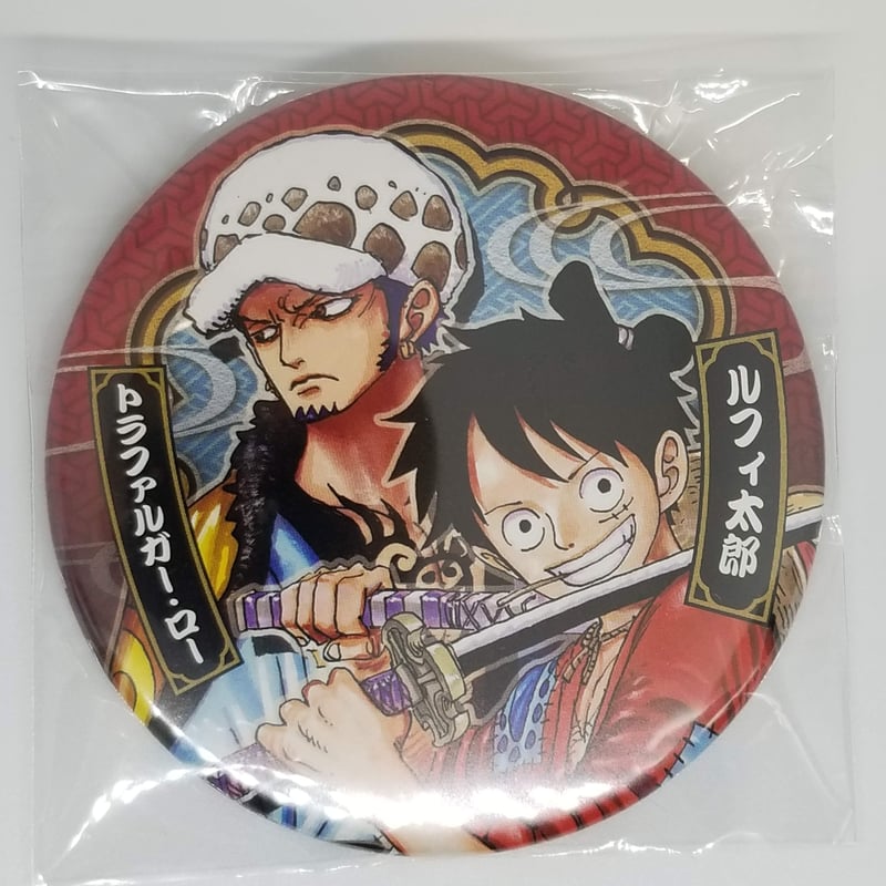 単品】ONE PIECEトラファルガー・ロー/ルフィ太郎コレクション缶バッジ