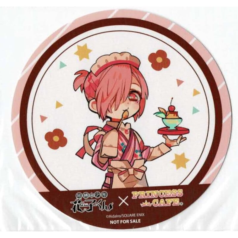 地縛少年花子くん ミツバ 缶バッジ プリンセスカフェ 地縛少年花子くん 三