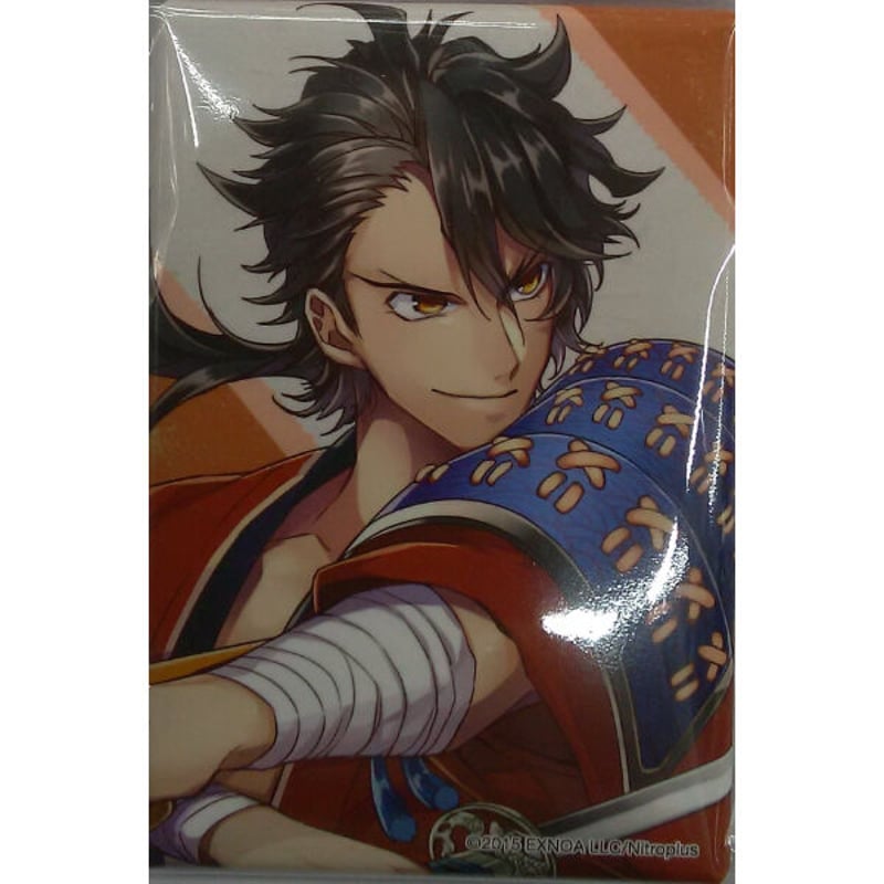 刀剣乱舞 陸奥守吉行 戦闘 スクエア缶バッジ | K-BOOKS 池袋 2次元