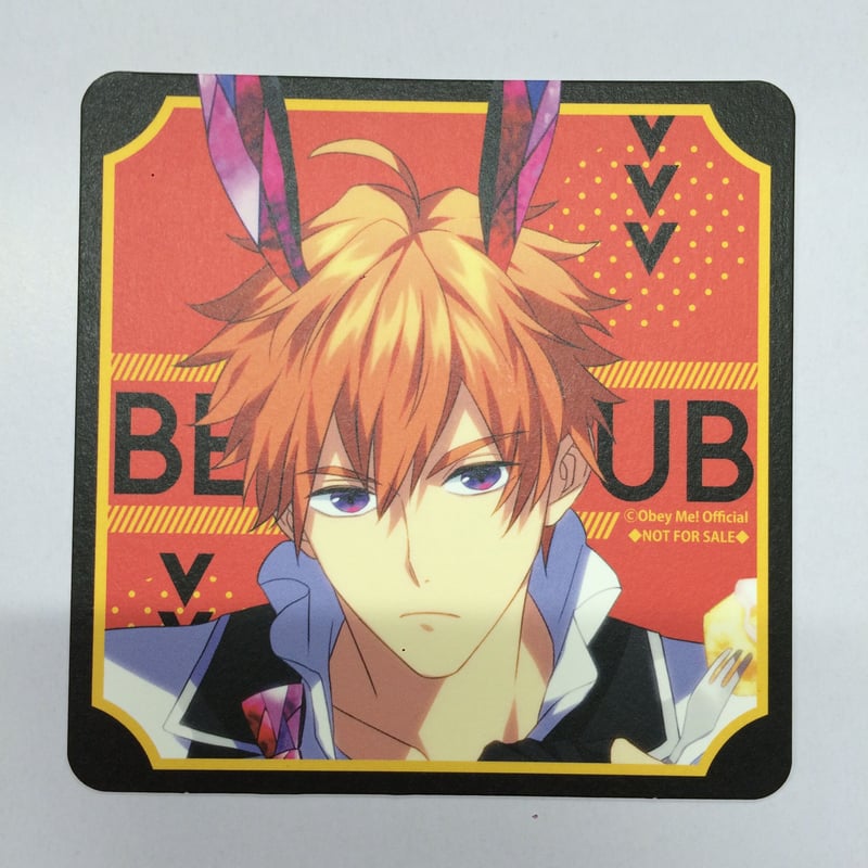 Obey Me！ ベルゼブブ コースター | K-BOOKS 池袋 2次元グッズ通販