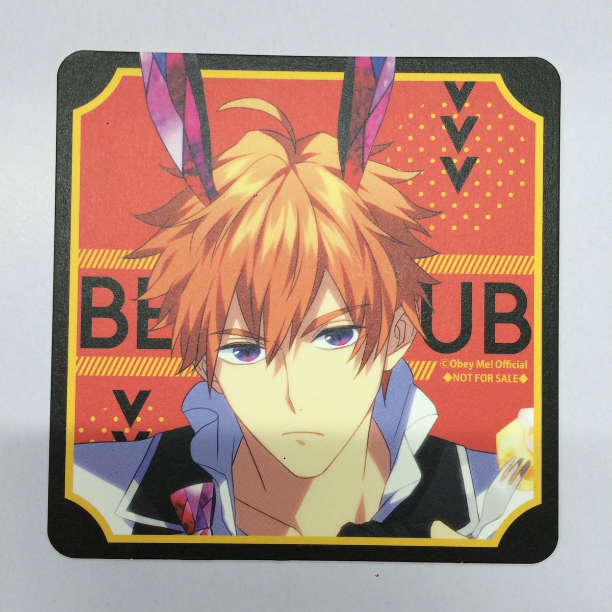 Obey Me！ ベルゼブブ コースター | K-BOOKS 池袋 2次元グッズ通販