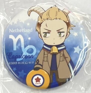 日丸屋秀和 『ヘタリア』 「ヘタリア The World Twinkle」缶バッジ