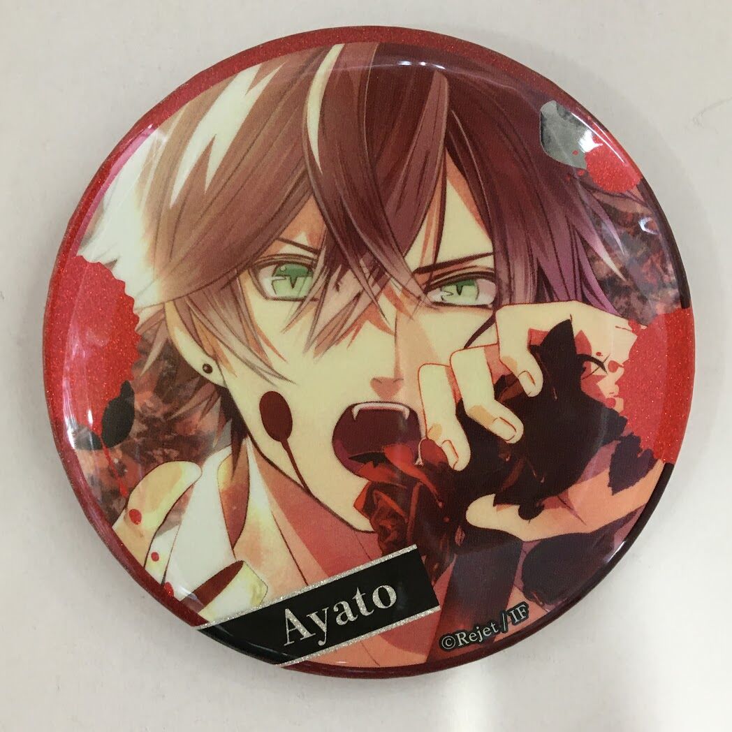 DIABOLIK LOVERS 逆巻アヤト 缶バッジ ホロ | K-BOOKS 池袋 2次元グ