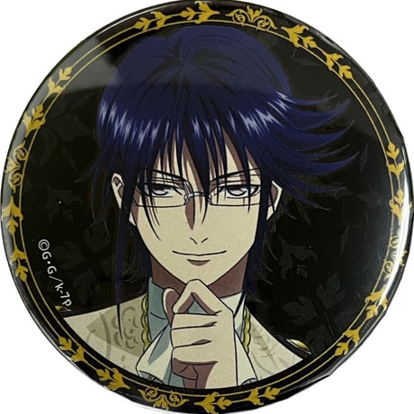 アニメK 宗像礼司 軍服 缶バッジ アニメK メモリアル缶バッジ 軍服 周防尊 宗像礼司 伏見猿比古