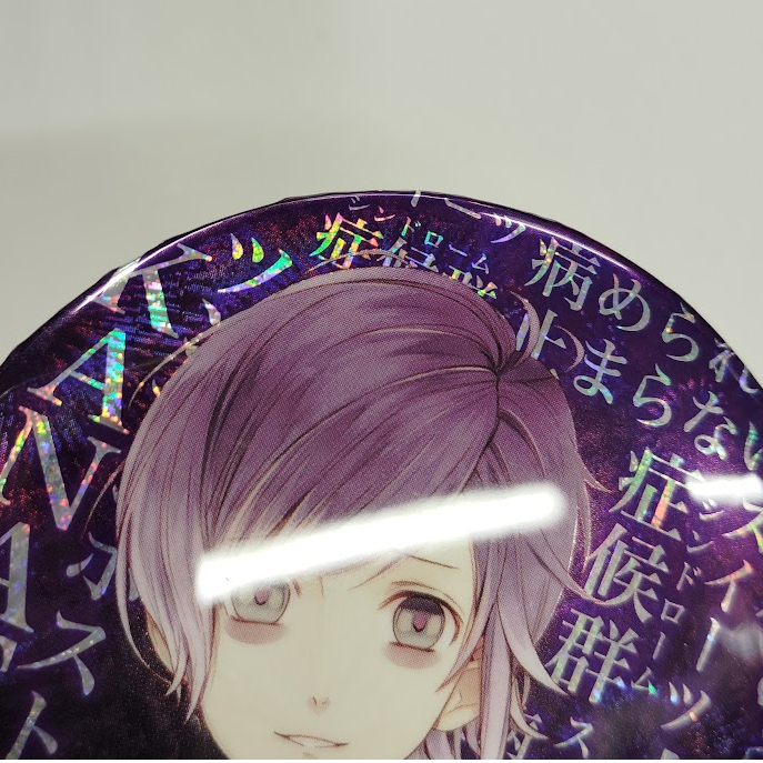 イタミ有・裏サビ有】DIABOLIK LOVERS 逆巻カナト ホロ缶バッジ | K-BOO