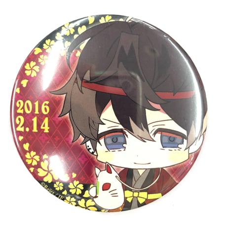 DIABOLIK LOVERS 無神ルキ くじ 缶バッジ DIABOLIK LOVERS ディアラバ 無神ルキ 推し吸血鬼 缶バッジ