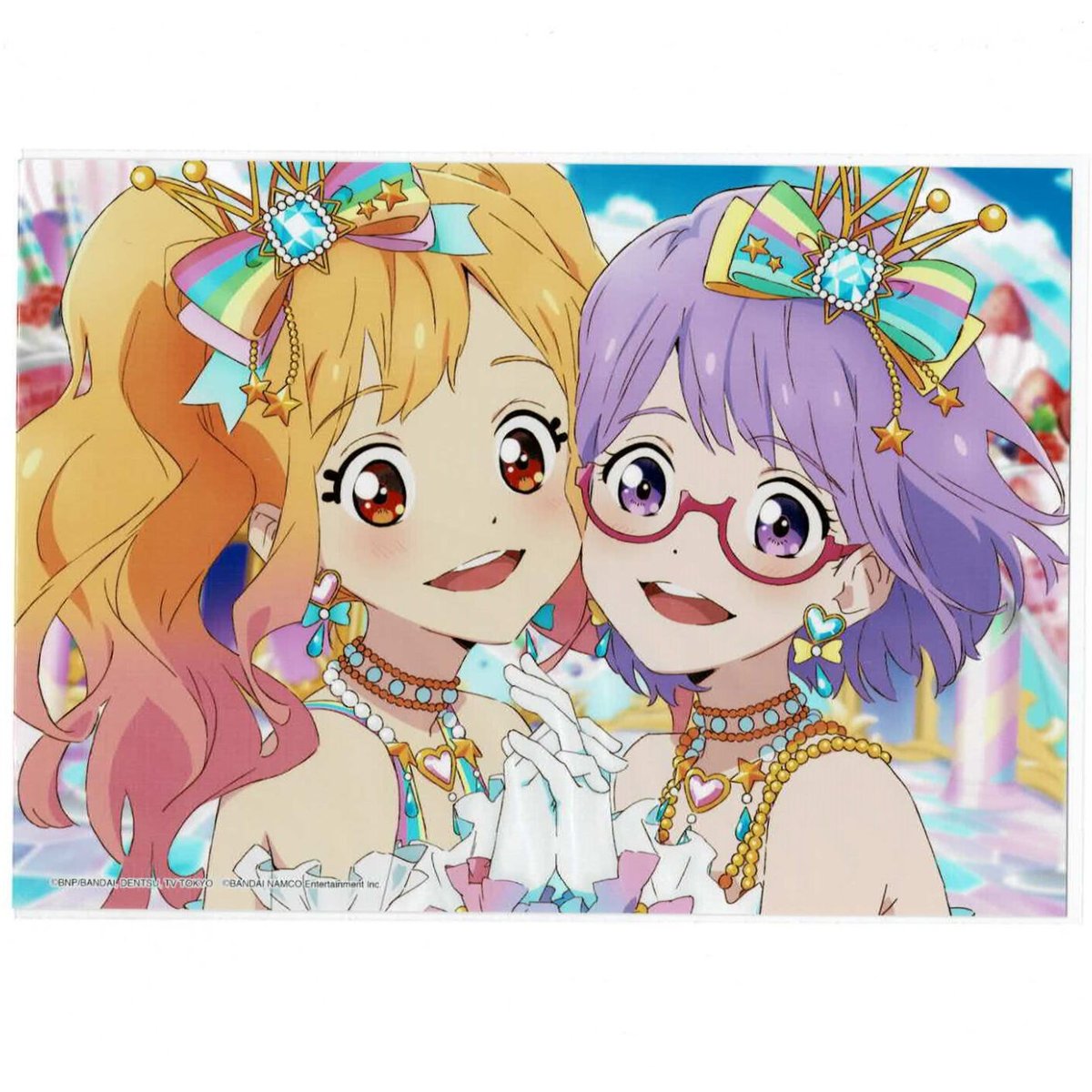 アイカツスターズ！☆ブロマイド 七倉小春 「スタートライン！」 アイカツ！ 虹野ゆめ＆七倉小春 アイカツ！フォトonステージ