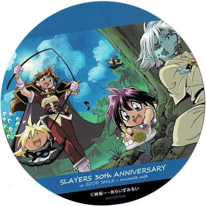 スレイヤーズ リナ&ガウリィ&アメリア&ゼルガディス&ゼロス コースター