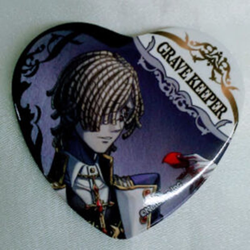 第五人格 アイデンティティファイブ 墓守 ハート缶バッジ | K-BOOKS